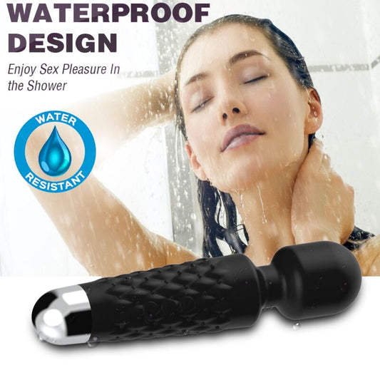 ARMONY - POSTMAN MASAJEADOR & VIBRADOR CABEZA FLEXIBLE NEGRO ARMONY MASSAGERS