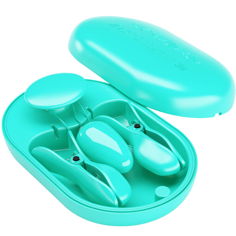 PRETTY LOVE - SURPRISE BOX PINZAS ELECTRO ESTIMULACION AZUL PRETTY LOVE FLIRTATION