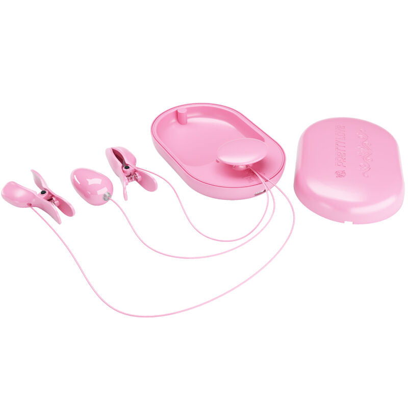 PRETTY LOVE - SURPRISE BOX PINZAS ELECTRO ESTIMULACION ROSA PRETTY LOVE FLIRTATION
