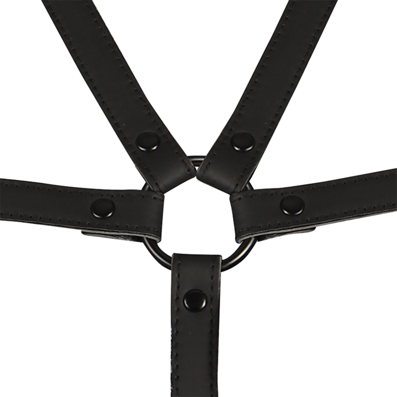 FETISH SUBMISSIVE BONDAGE - ARNÉS AJUSTABLE TORSO Y BRAZOS FETISH SUBMISSIVE BONDAGE