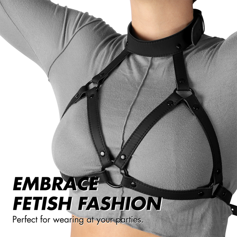 FETISH SUBMISSIVE BONDAGE - ARNÉS AJUSTABLE PECHO FETISH SUBMISSIVE BONDAGE