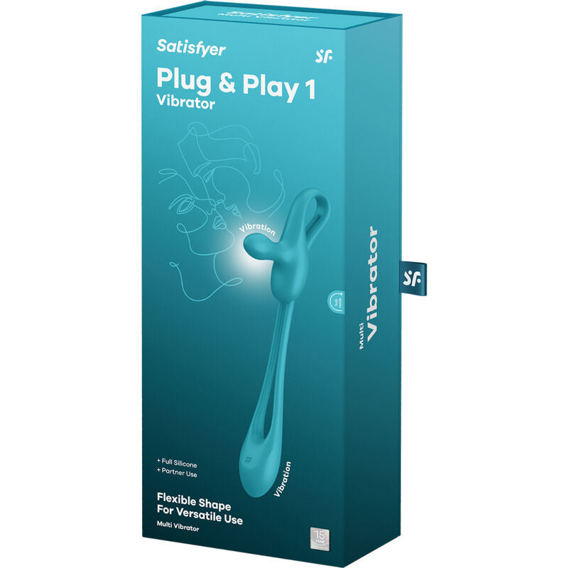 SATISFYER - PLUG & PLAY 1 MULTIVIBRADOR FLEXIBLE SATISFYER RING