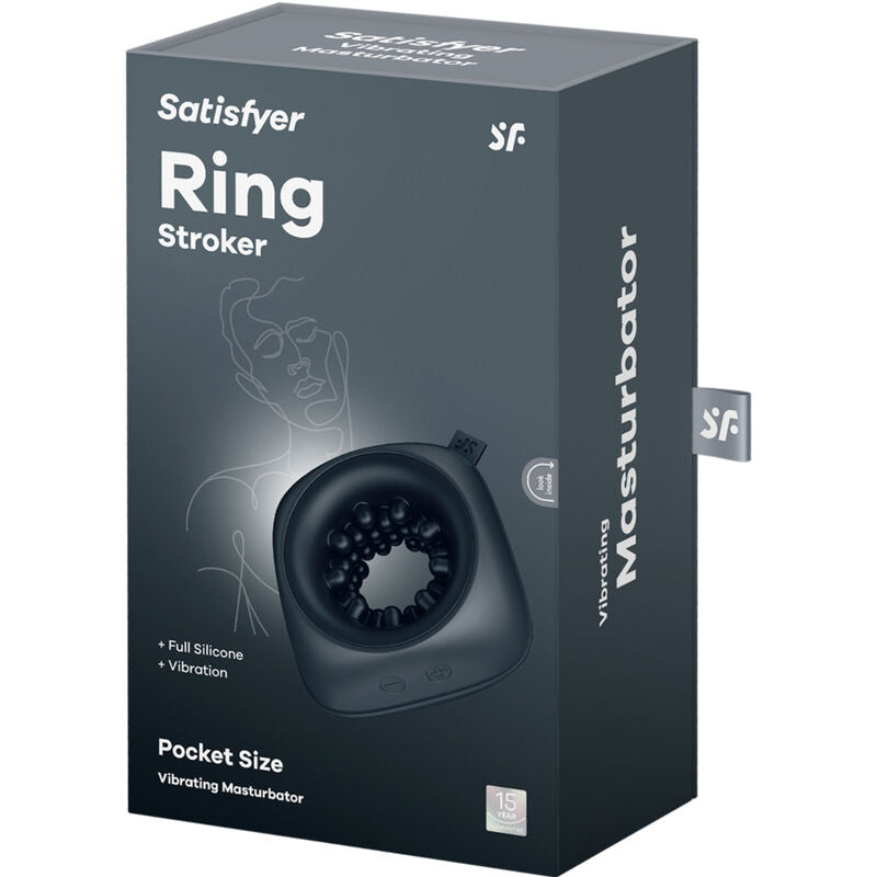 SATISFYER - RING STROKER MASTURBADOR & VIBRADOR SATISFYER RING