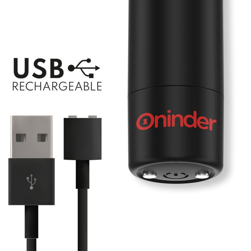 ONINDER - BERLIN BALA VIBRADORA NEGRO - APP GRATUITA ONINDER