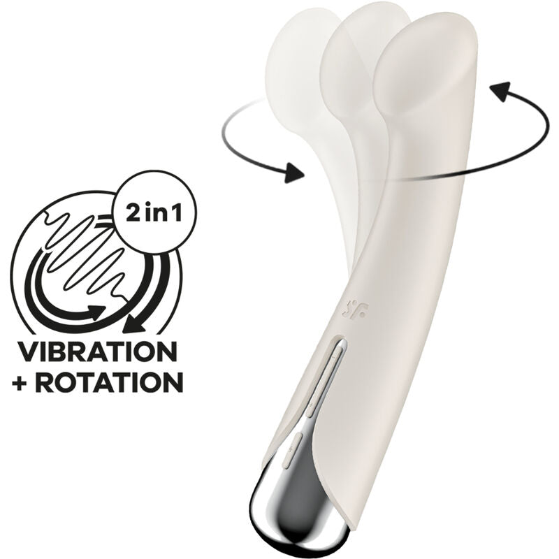 SATISFYER - SPINNING G-SPORT 1 VIBRADOR ROTADOR ROJO SATISFYER VIBRATOR