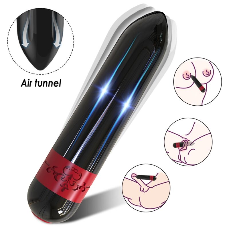 ARMONY - ROCKET BALA VIBRADORA CONTROL REMOTO NEGRO ARMONY STIMULATORS