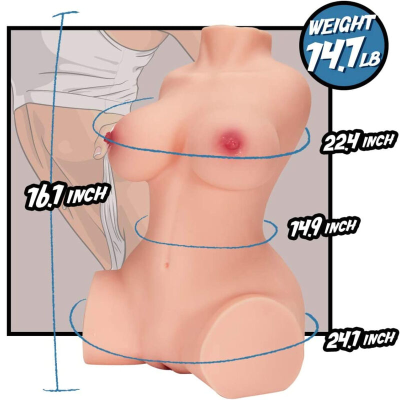 ARMONY - TORSO FEMENINO REALISTICO MODELO 10 ARMONY FOR HIM