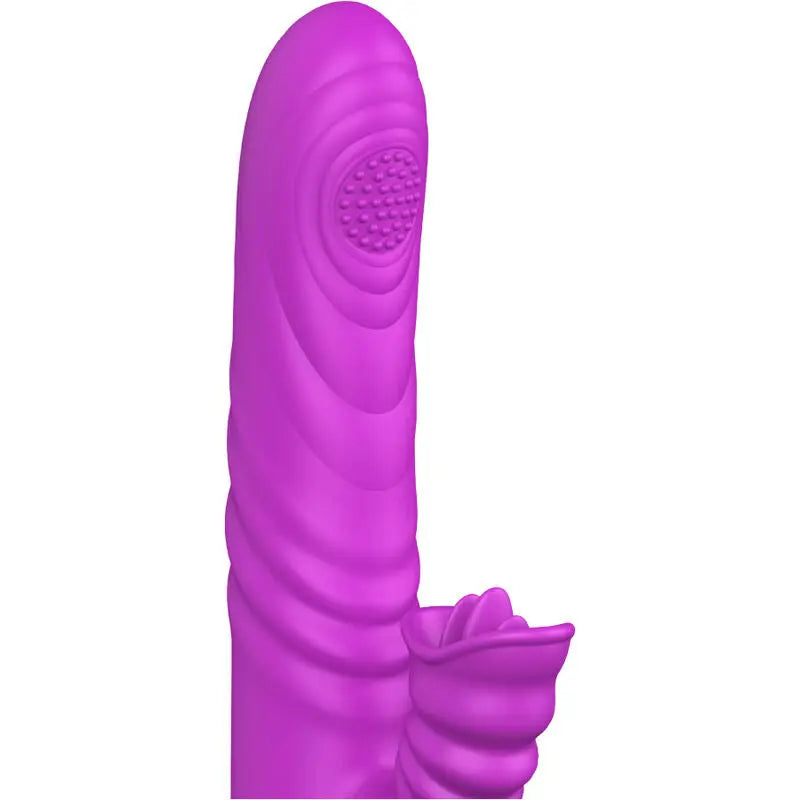 ARMONY - ANGELIA VIBRADOR MULTIFUNCION CON LENGUA ESTIMULADORA EFECTO CALOR VIOLETA ARMONY VIBRATORS