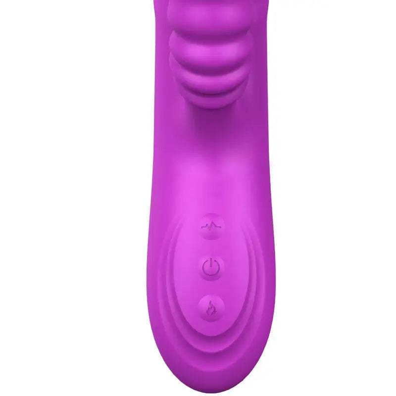 ARMONY - ANGELIA VIBRADOR MULTIFUNCION CON LENGUA ESTIMULADORA EFECTO CALOR VIOLETA ARMONY VIBRATORS