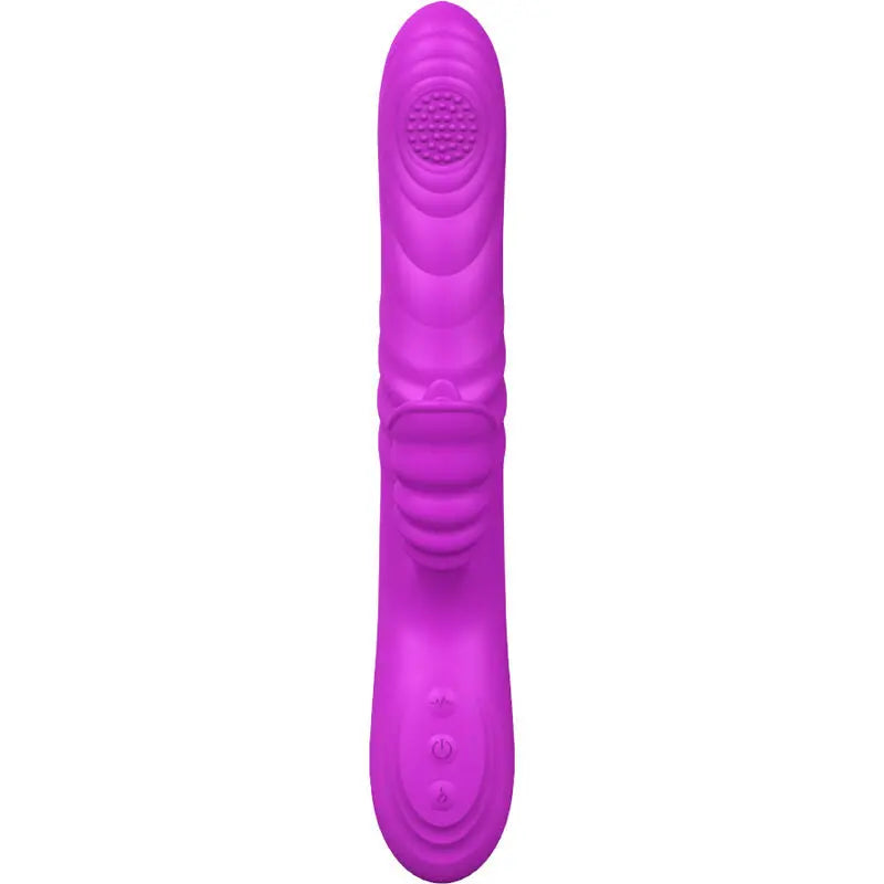 ARMONY - ANGELIA VIBRADOR MULTIFUNCION CON LENGUA ESTIMULADORA EFECTO CALOR VIOLETA ARMONY VIBRATORS