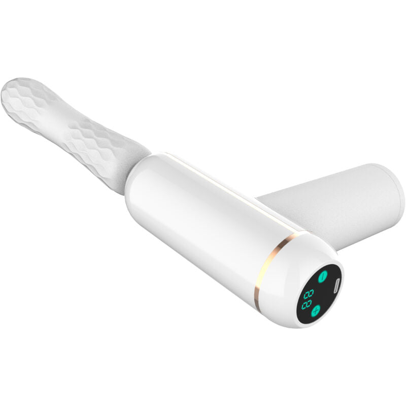 ARMONY - FKING MACHINE VIBRADOR AJUSTABLE & AUTOMATICO BLANCO ARMONY VIBRATORS