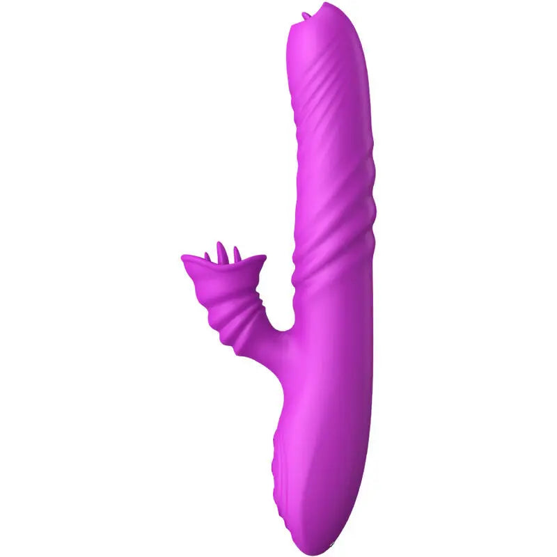 ARMONY - ANGELIA VIBRADOR MULTIFUNCION DOBLE LENGUA EFECTO CALOR VIOLETA ARMONY VIBRATORS