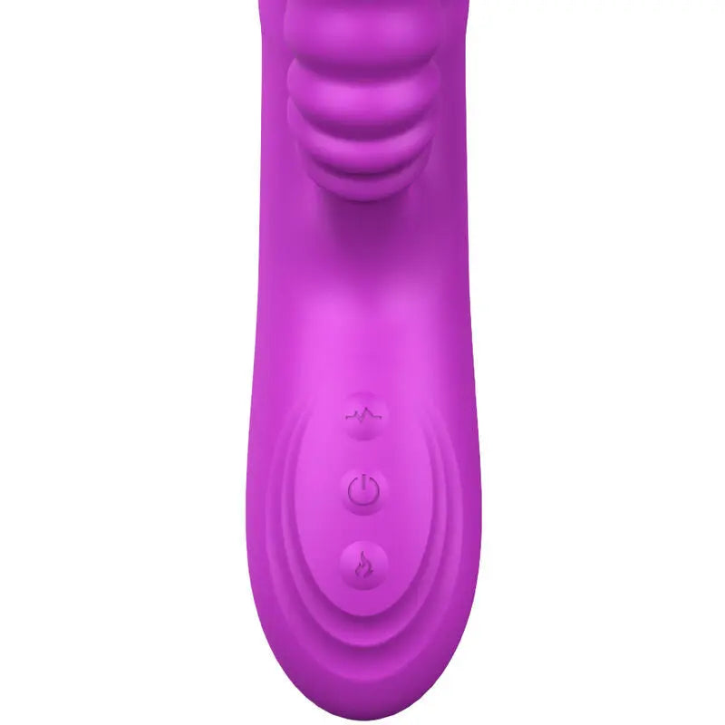ARMONY - ANGELIA VIBRADOR MULTIFUNCION DOBLE LENGUA EFECTO CALOR VIOLETA ARMONY VIBRATORS