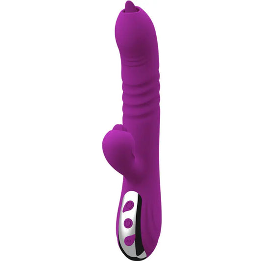 ARMONY - FAIRY VIBRADOR MULTIFUNCION DOBLE LENGUA EFECTO CALOR VIOLETA ARMONY VIBRATORS