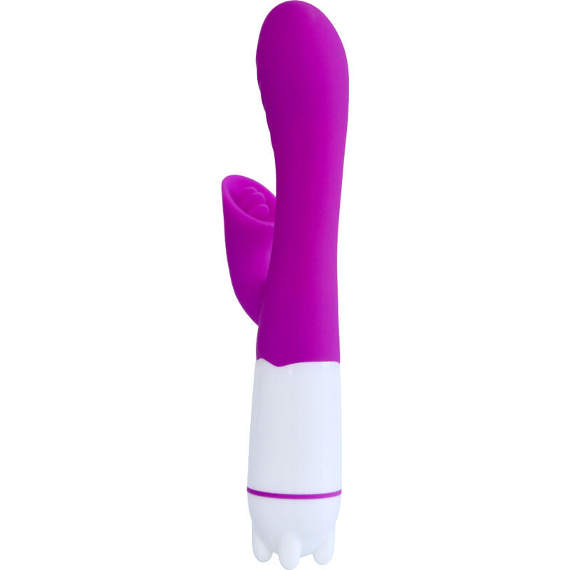 ARMONY - HAPPY VIBRADOR & ESTIMULADOR CON LENGUA RECARGABLE VIOLETA ARMONY VIBRATORS