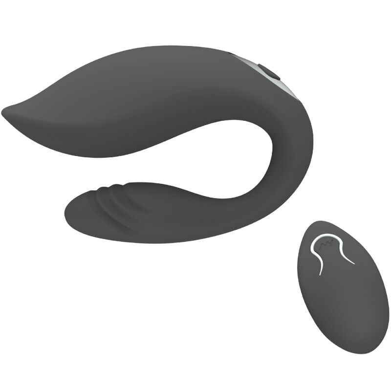 ARMONY - MARTHA VIBRADOR PARA PAREJAS CONTROL REMOTO NEGRO ARMONY FOR COUPLES