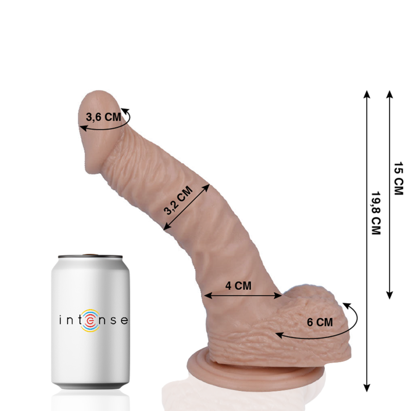 MR INTENSE - 18 PENE REALISTICO 19.8 CM -O- 3.2 CM MR. INTENSE