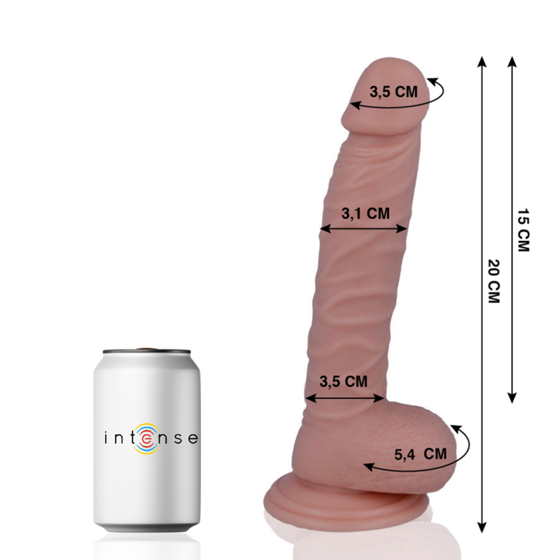 MR INTENSE - 19 PENE REALISTICO 20 CM -O- 3.1 CM MR. INTENSE