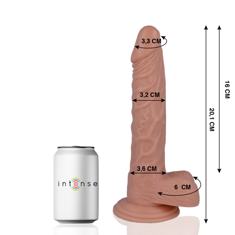 MR INTENSE - 21 PENE REALISTICO 20.1 CM -O- 3.2 CM MR. INTENSE