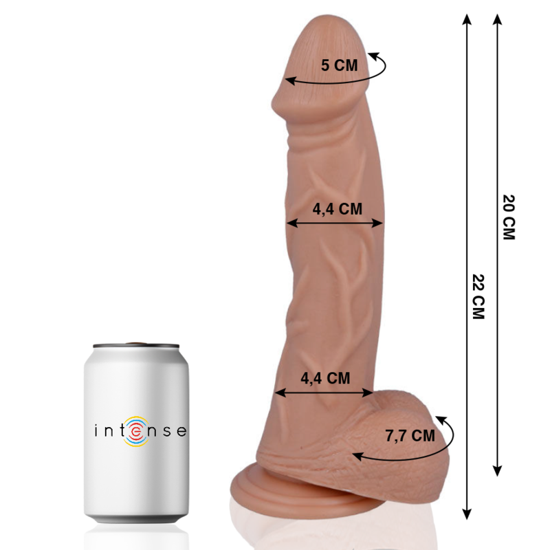 MR INTENSE - 26 PENE REALISTICO 22 CM -O- 4.4 CM MR. INTENSE