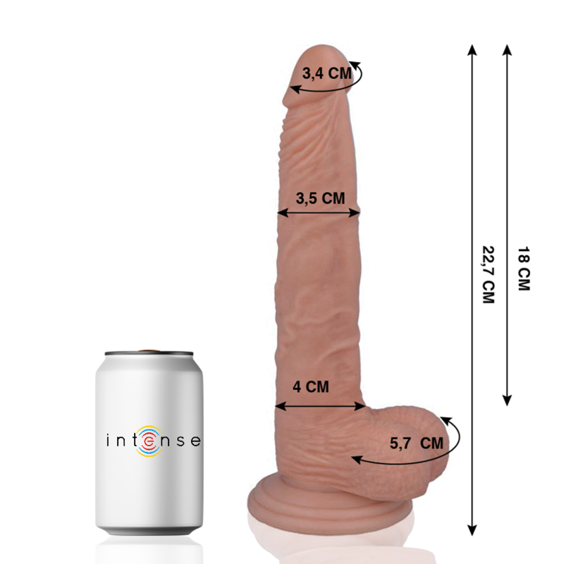 MR INTENSE - 29 PENE REALISTICO 22.7 CM -O- 3.5 CM MR. INTENSE