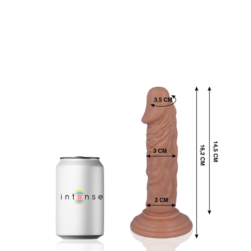 MR INTENSE - 3 PENE REALISTICO 16.2 CM -O- 3 CM MR. INTENSE