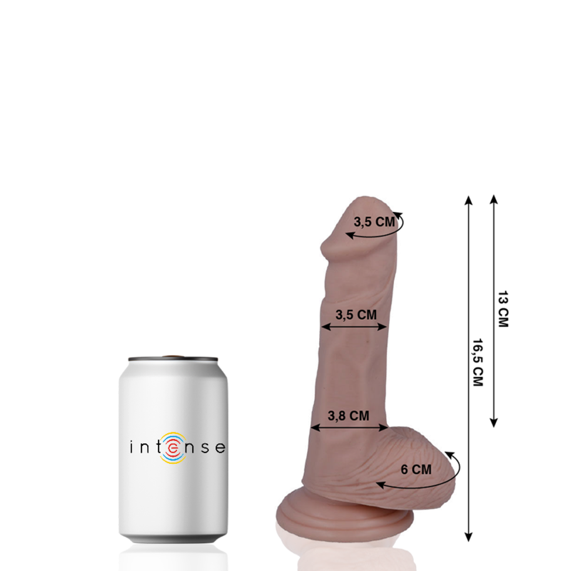 MR INTENSE - 5 PENE REALISTICO 16.5 CM -O- 3.5 CM MR. INTENSE