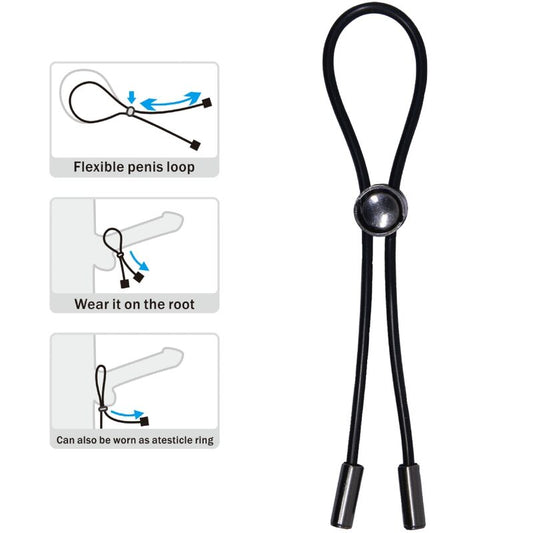 PRETTY LOVE - CUERDA ANILLO PENE Y TESTÍCULOS PRETTY LOVE MALE
