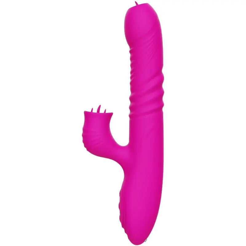 ARMONY - FANNY VIBRADOR MULTIFUNCION DOBLE LENGUA EFECTO CALOR FUCSIA ARMONY VIBRATORS