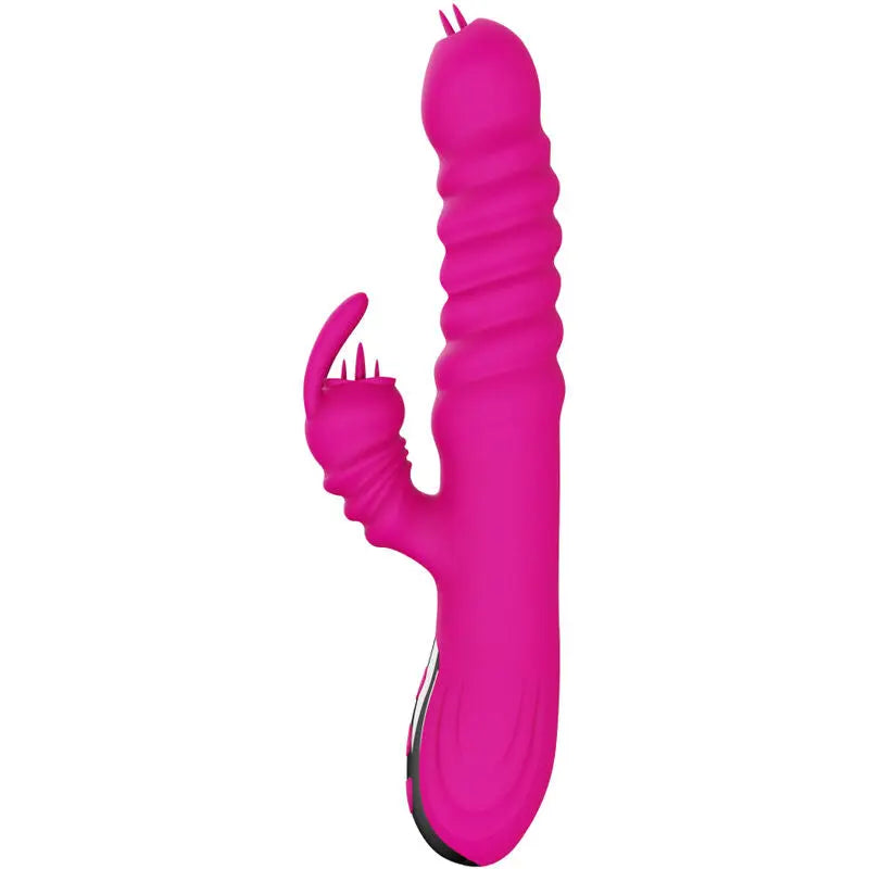 ARMONY - VIBRADOR MULTIFUNCION RABBIT DOBLE LENGUA EFECTO CALOR FUCSIA ARMONY VIBRATORS
