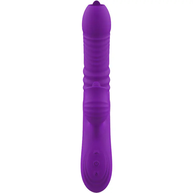 ARMONY - FULLY GSPOT VIBRADOR RABBIT CON LENGUA ESTIMULADORA EFECTO CALOR VIOLETA ARMONY VIBRATORS