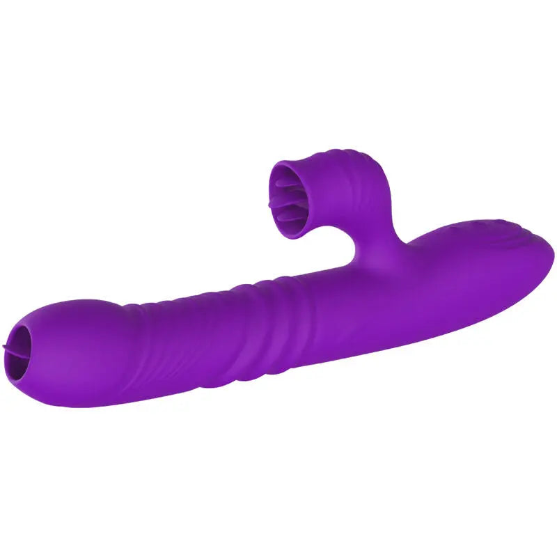 ARMONY - FULLY GSPOT VIBRADOR RABBIT CON LENGUA ESTIMULADORA EFECTO CALOR VIOLETA ARMONY VIBRATORS