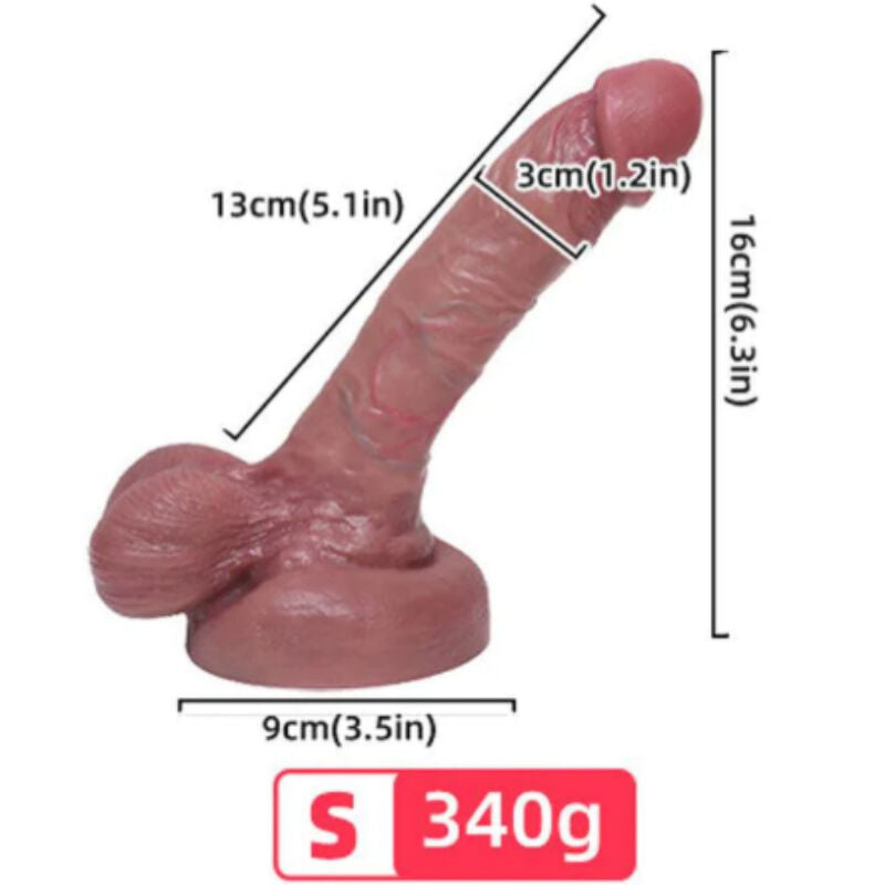 ARMONY - DILDO REALISTICO SILICONA LIQUIDA 13 CM ARMONY DILDOS