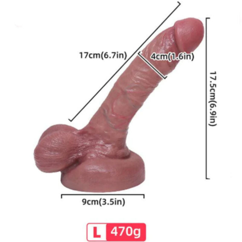 ARMONY - DILDO REALISTICO SILICONA LIQUIDA 17 CM ARMONY DILDOS