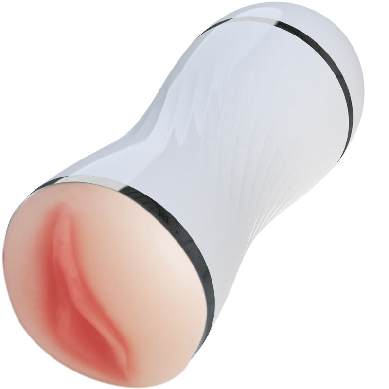 ARMONY - MASTURBADOR DOBLE VAGINA & BOCA BLANCO ARMONY FOR HIM