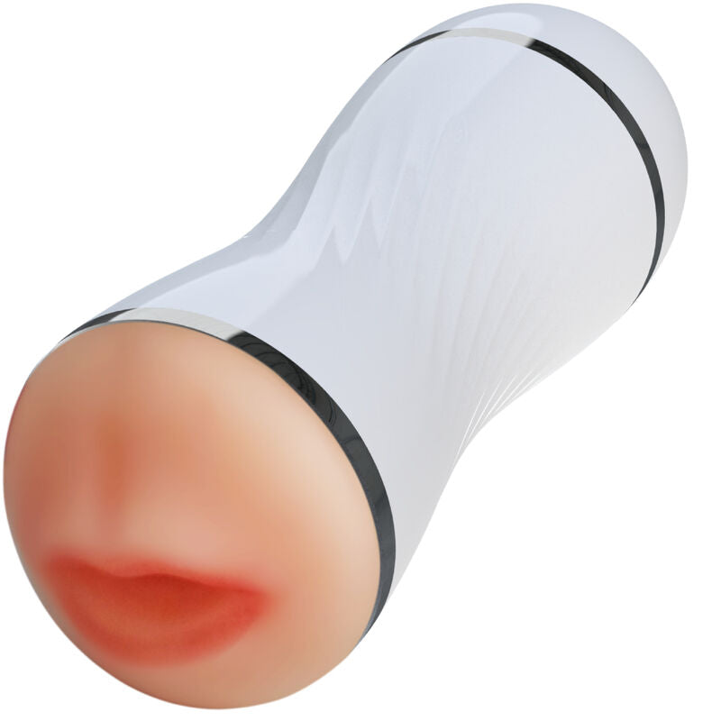 ARMONY - MASTURBADOR DOBLE VAGINA & BOCA BLANCO ARMONY FOR HIM