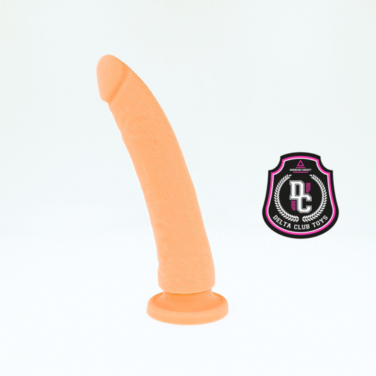 DELTA CLUB - DILDO REALISTA NATURAL SILICONA MEDICA 17 CM -O- 3 CM DELTACLUB
