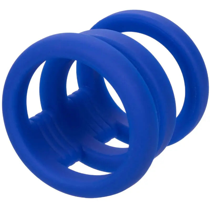 CALEXOTICS - ADMIRAL JAULA TRIPLE PARA PENE AZUL CALEXOTICS