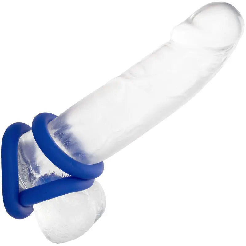 CALEXOTICS - ADMIRAL SET 3 ANILLOS PARA PENE AZUL CALEXOTICS