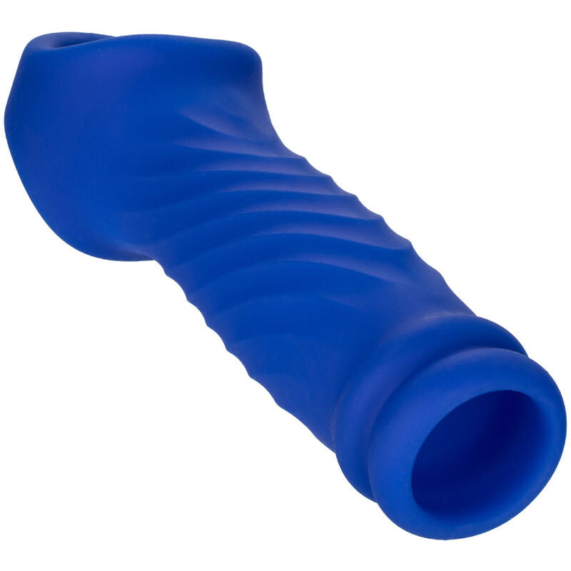 CALEXOTICS - ADMIRAL WAVE FUNDA PENE SILICONA LÍQUIDA AZUL CALEXOTICS