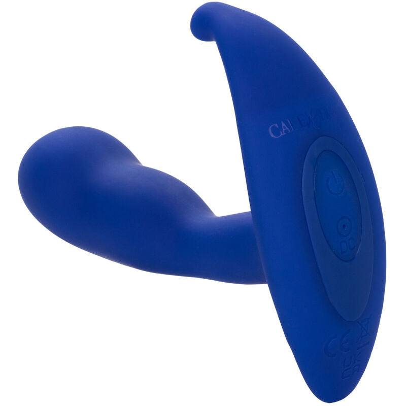 CALEXOTICS - ADMIRAL CURVED ESTIMULADOR & VIBRADOR ANAL AZUL CALEXOTICS