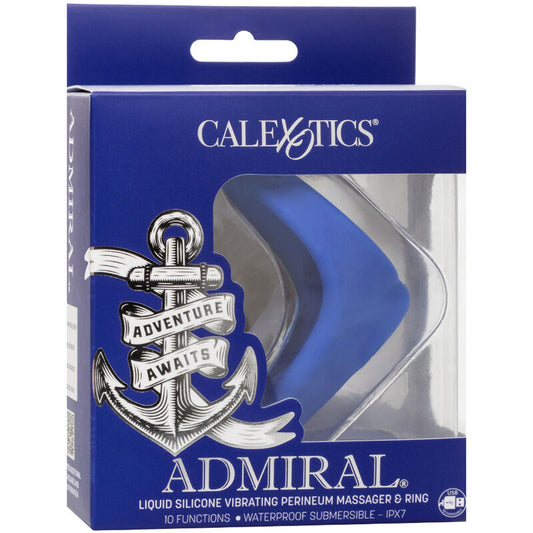 CALEXOTICS - ADMIRAL MASAJEADOR DE PERINEO AZUL CALEXOTICS