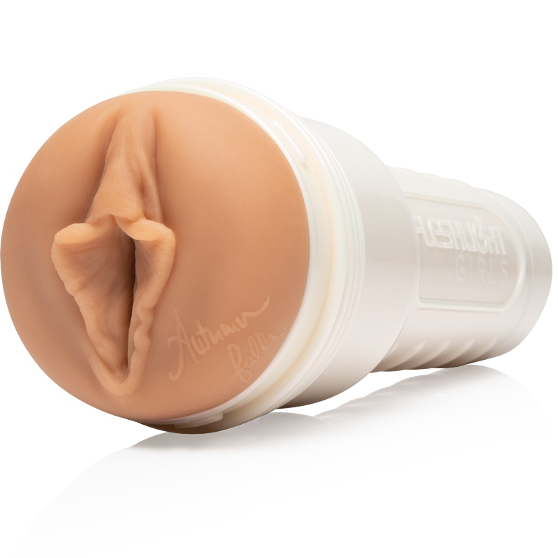 FLESHLIGHT - AUTUMN FALLS CREAM TEXTURE VAGINA + UNIVERSAL LAUNCH + LUBRICANTE AQUA QUALITY 50 ML FLESHLIGHT GIRLS