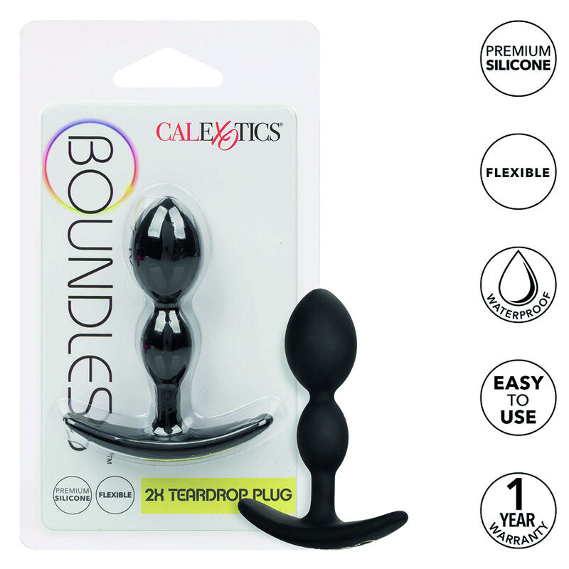 CALEXOTICS - BOUNDLESS PLUG ANAL LGRIMA 2X CALEXOTICS