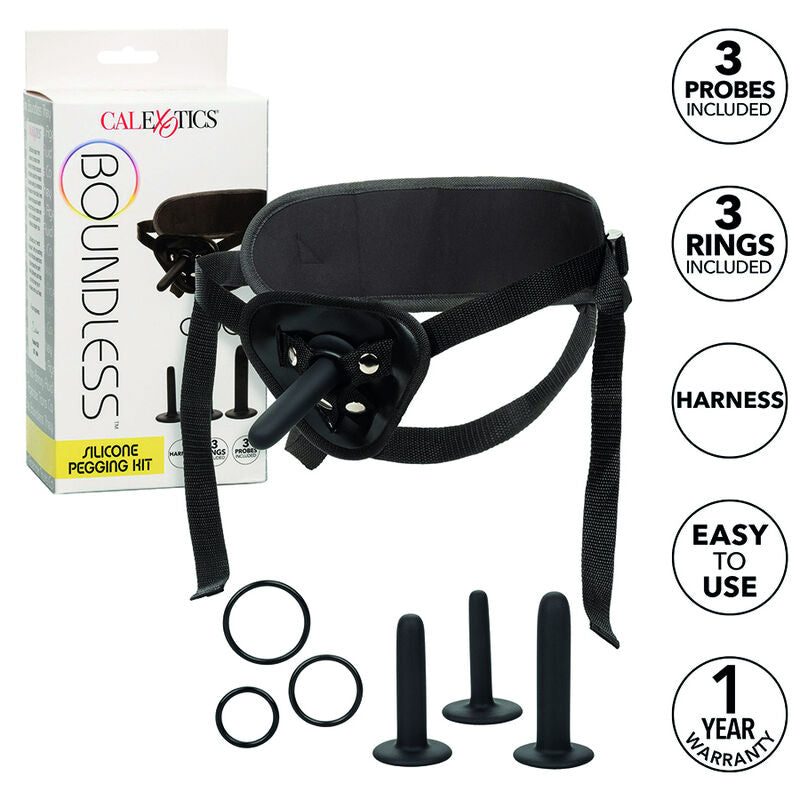 CALEXOTICS - BOUNDLESS KIT DE FIJACIÓN DE SILICONA CALEXOTICS