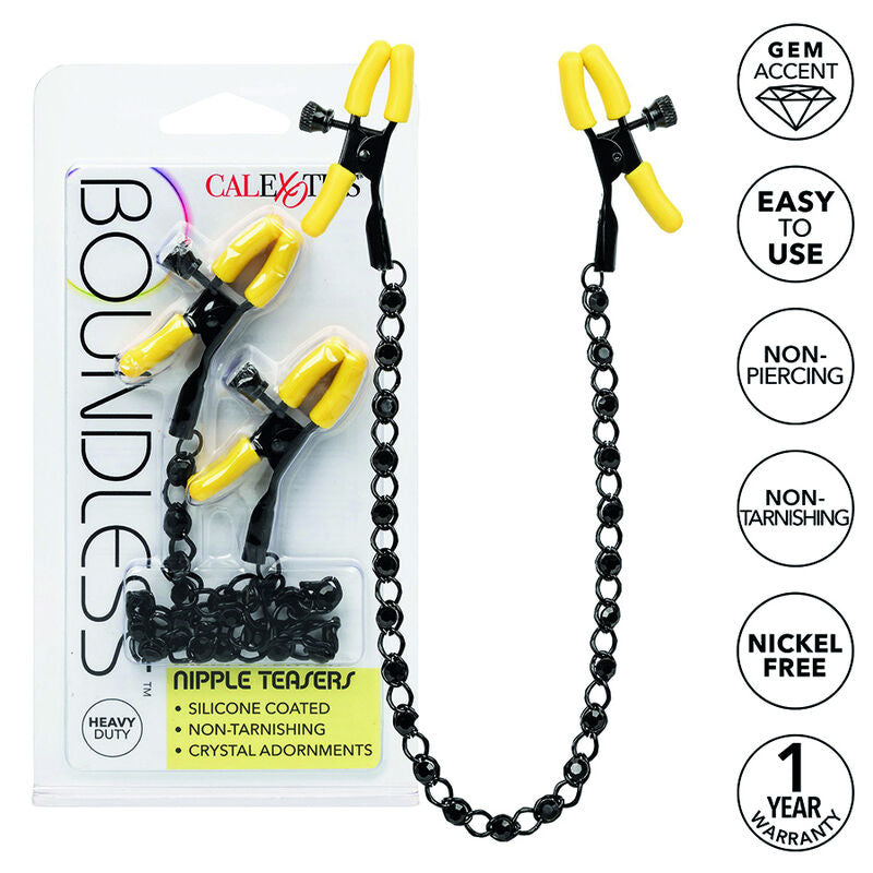 CALEXOTICS - BOUNDLESS PINZAS DE PEZONES CALEXOTICS