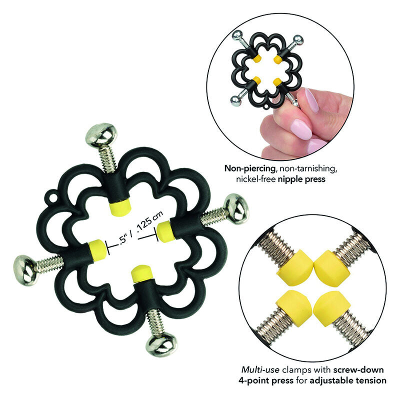 CALEXOTICS - BOUNDLESS AGARRES PARA PEZONES CALEXOTICS