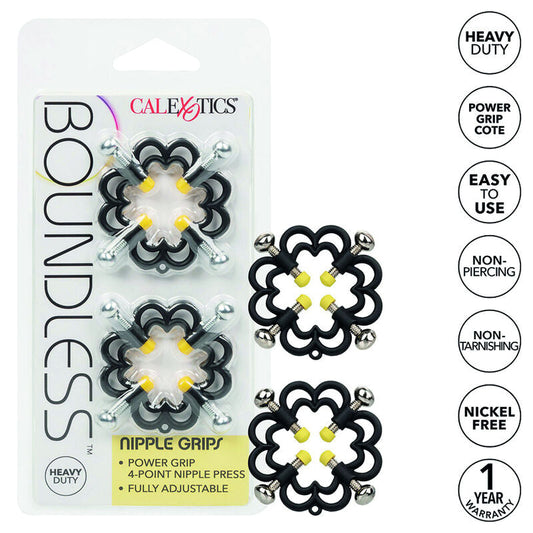CALEXOTICS - BOUNDLESS AGARRES PARA PEZONES CALEXOTICS