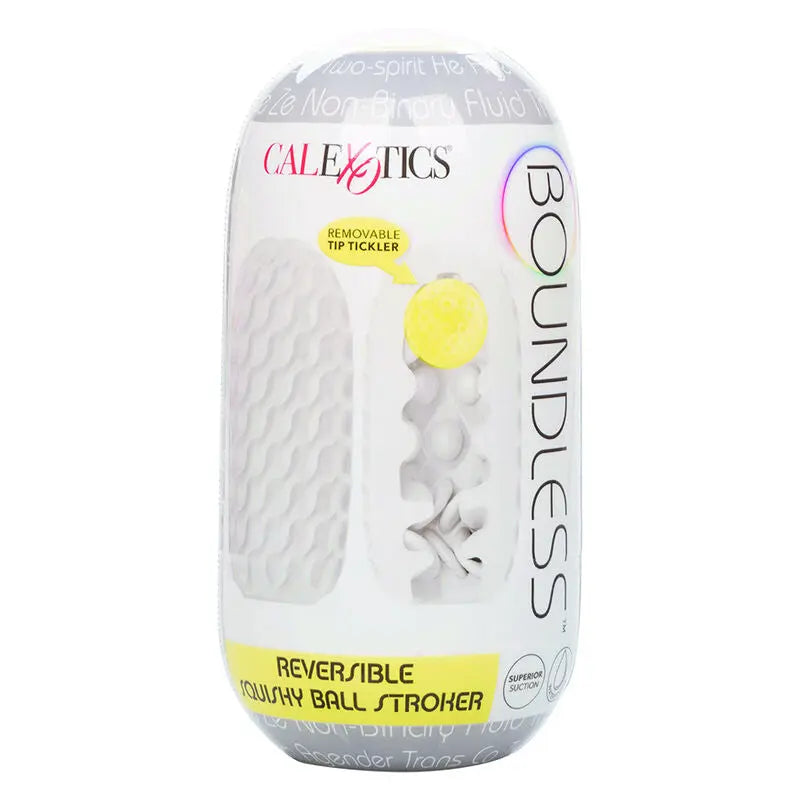 CALEXOTICS - BOUNDLESS STROKER BLANDO REVERSIBLE AMARILLO CALEXOTICS