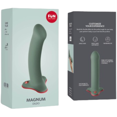 FUN FACTORY - MAGNUM DILDO VERDE FUN FACTORY